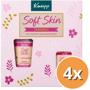 4x Kneipp Geschenkverpakking amandelbloesem (1 set)