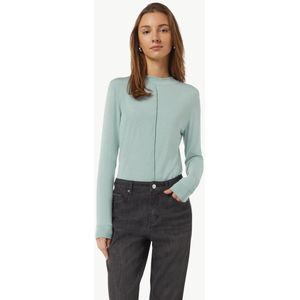 comma - T-Shirt - Slim Fit - Lange Mouwen