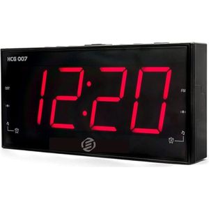 Equivera Wekkerradio Op Netstroom - Klokradio - Wekkerradio - Klokradio Met Wekker - Wekkerradio Dab - Wekker Dab Radio