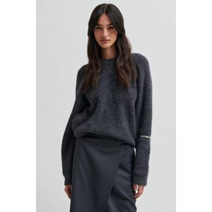 Second Female - 7003 - Pullover - Donkergrijs Melange