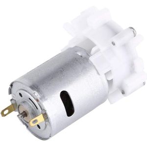 Zelfaanzuigende tandwielpomp 3-12 V voor aquaria, bonsai, rotstuintjes en laptopkoeling met RS-360SH motor