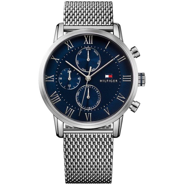 Tommy hilfiger th1791737 horloge staal zilverkleurig heren - Horloges  kopen? Watches van de beste merken op beslist.nl
