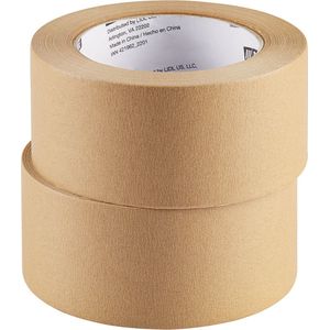 PARKSIDE Papieren Verpakkingstape - 2 stuks 50m - Milieuvriendelijk Ecologische Kraft Tape - Bruin Plakband