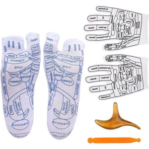 Voetzone Reflexmassagesokken - Voetmassagesokken voor mannen - Verbeterde Voetgezondheid