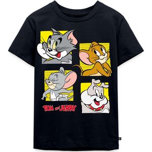 Tom En Jerry Vier Vrienden Premium T Shirt Kinderen