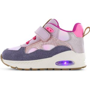 Sneakers | Meisjes | Pink Purple | Sportvoering | Shoesme | Maat 29
