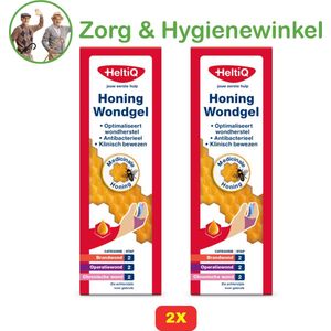 HeltiQ Honing Wondgel - 2x 15 gram - Voordeelverpakking