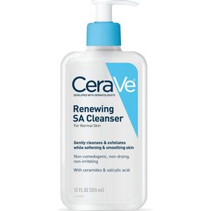 CeraVe Renewing SA Cleanser - Droge tot Ruwe Huid Reinigingsgel - 355ml