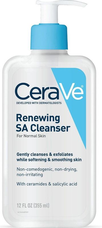 CeraVe Renewing SA Cleanser - Droge tot Ruwe Huid Reinigingsgel - 355ml