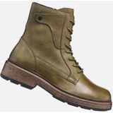 Geox - Swelen - Bottines - Mosgroen - Geborsteld Leer