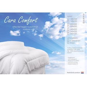 Cara Comfort Dekbed 4-Seizoenen - 200x200 cm
