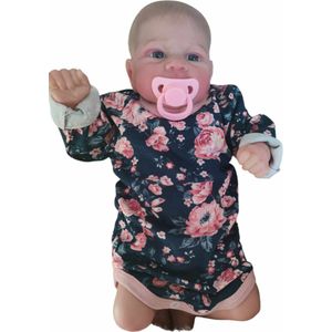 Lafel - babyrompertje English roses- 100% katoen 62