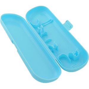 Universele Reisetui Geschikt Voor Oral-B Elektrische Tandenborstels I Opbergdoos/Hoes Voor Elektrische Tandenborstels I Travel Case I Blauw