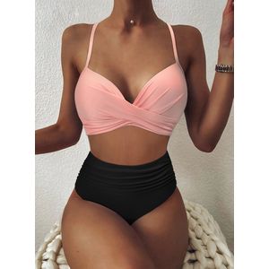 Push up Bikini Badpak - Luxe set - Hoge taille - Sexy uitvoering - Voor haar - Vrouwen strand en zwemkleding - Goede kwaliteit