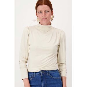 Zusss T-shirt Top Met Plooi Detail 0304 210 1024 Kit Dames Maat - XS