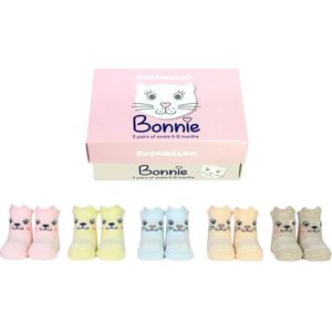 Bonnie baby - babysokjes - 5 paar - Kattenliefhebber - Poes - Kat