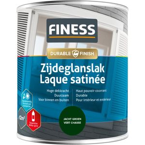 Finess zijdeglanslak - jacht groen - 750 ml.