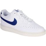 NIKE - Court Vision Lo NN - Damessneakers - White Game Royal Sail - Kunstleer