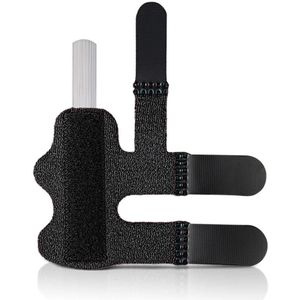 Vingerspalk - Vingerbrace - Vingerspalken - Vinger spalk - Vinger spalk braces - met Vingertop bescherming - Zwart