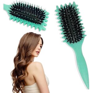 Krulhaar Borstel voor Definiëren en Stylen van Krullen - Professionele Ontwar Borstel voor Dames en Meisjes