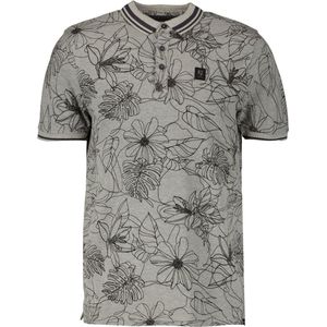 GARCIA Heren Polo Gray - Maat S