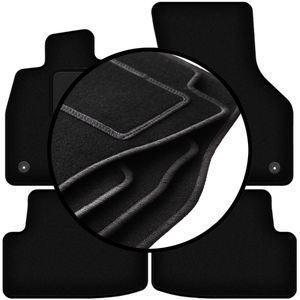 Set veloursmatten voor: Volkswagen Golf VIII alltrack, hatchback, stationwagen, variant (2019-)