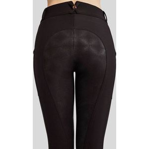 Montar Rijbroek MoMaddie Zwart/Rosegoud - 40