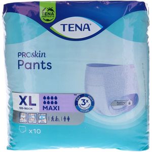 TENA Pants Maxi - X-Large, 10 stuks . Voordeelbundel met 7 verpakkingen