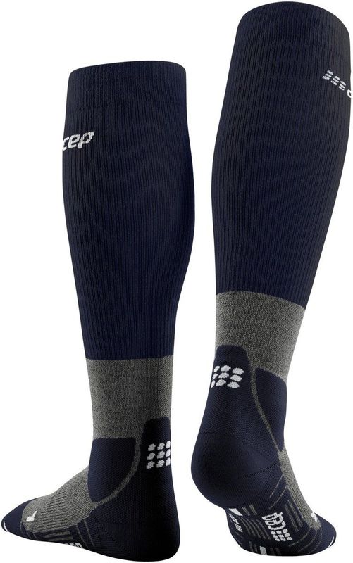 Wandelsokken - Merinowol - Compressie - Zwart