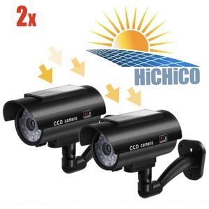 HiCHiCO® Outdoor Dummy Camera met LED's indicator - 2 Pack