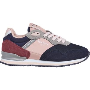 Pepe Jeans - PGS400007 - Hardloopschoenen - Veelkleurig - Plat - Vetersluiting