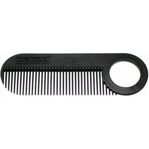 Chicago Comb No. 2 Baardkam Carbon Fiber