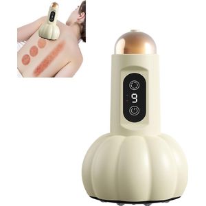 Lymfedrainage-massageapparaat - cuppingtherapie, cellulitisverwijderaar, cellulitismassageapparaat met 9 zuigkrachtniveaus, oplaadbaar en draadloos anti-cellulitisapparaat voor benen, armen, rug en nek