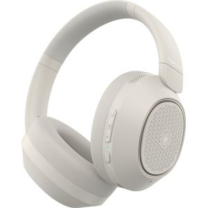 PowerLocus - Universe - Active Noise Cancelling Koptelefoon - Hybric ANC mode - 60+ uur batterijduur - Over-Ear - Microfoon - Koptelefoons - Deep Bass Modi - Sand