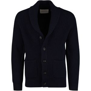 Gant vest donkerblauw
