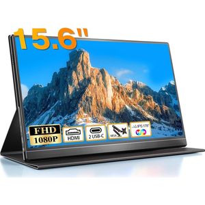 Portable Monitor - Extra Scherm Laptop - Laptop Scherm Uitbreider - Draagbare Monitor - Draagbaar Laptop Beeldschermuitbreider