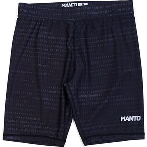 Manto - Overload - MMA Compression Shorts - Zwart - Maat L