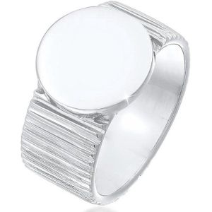 Elli PREMIUM Dames Ring - maat 54 - Zilver