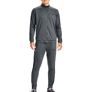 Under Armour UA Knit Track Suit Heren Sportshirt - Groen - Maat M