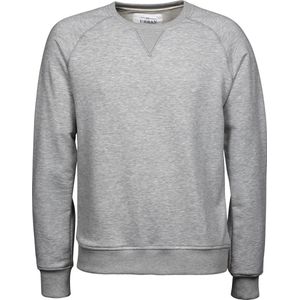 Tee Jays Heren Urban Raglan Sweatshirt (Heide Grijs)