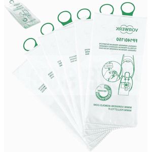 Stofzuigerzakken Vorwerk Folletto 140/150 - Kobold 140 E Vk 150 - Origineel filter van Vorwerk - Katoen fleece filter bags