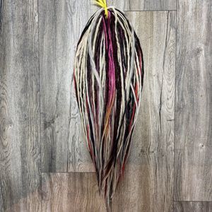 6 - Dusk Fusion - Synthetische Dreadlocks 60DE (50/55cm, Hypoallergeen)