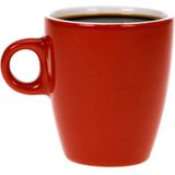 Cosy & Trendy - Koffiekopjes - Rood - 190 ml - Keramiek - Glans Finish