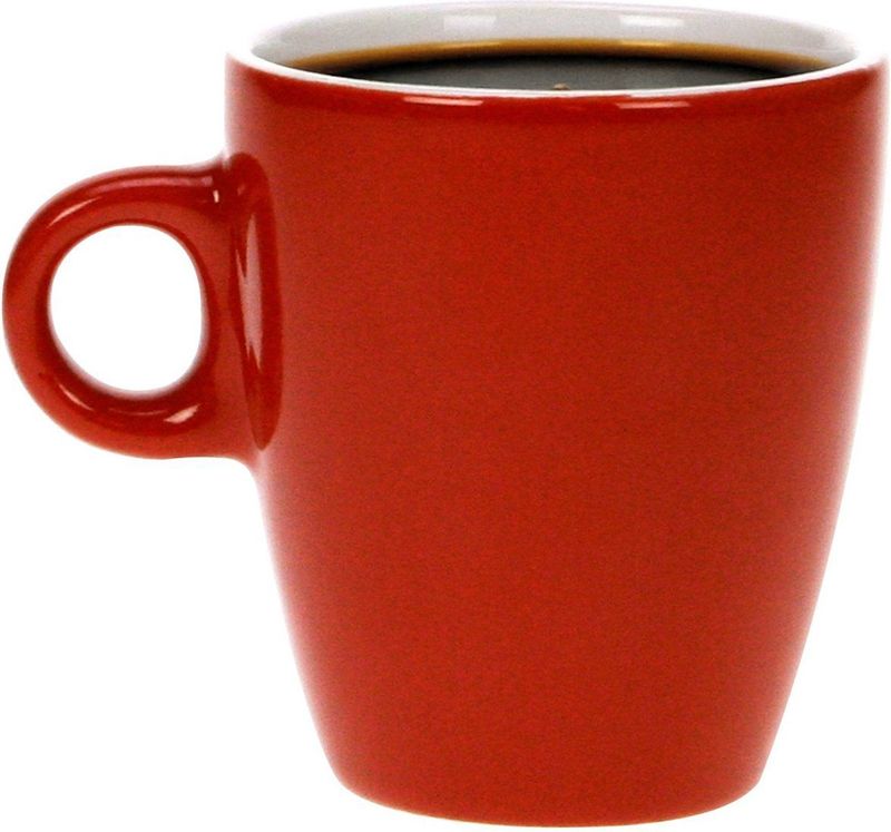 Cosy & Trendy - Koffiekopjes - Rood - 190 ml - Keramiek - Glans Finish