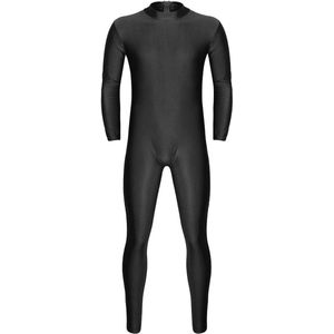 Heren Rompertje met Lange Mouwen – Eendelig Jumpsuit voor Mannen in M-XXL