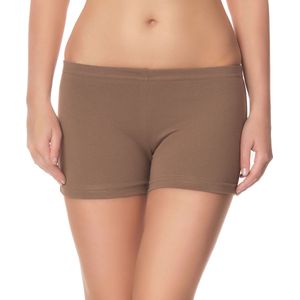 Ladeheid Dames Leggings - Zwangerschapskleding – Kort – Katoen – Beige16 – 40/42 LA-MA-Shorts-Short