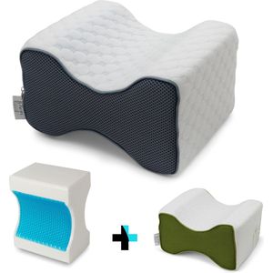 Lifetec - Premium Kniekussen - Gel - Wit