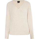 DreiMaster - Gebreide Trui - Lichtbeige - Dames