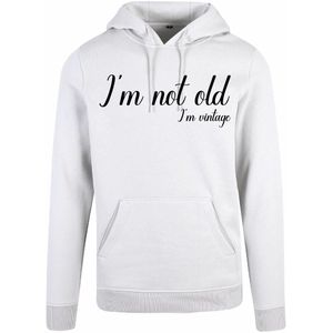 7311 - Hoodie - I'm not old-White-L