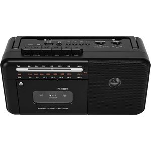 Draagbare Retro Cassetterecorder met Meerdere Functies en Radio-ondersteuning